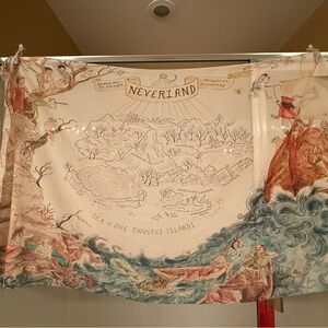 Neverland Map Scarf - Multicolor